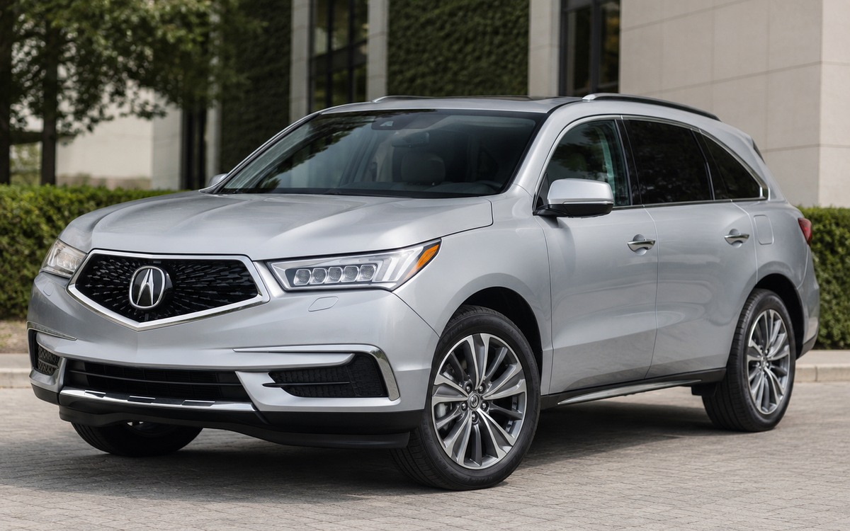 Representative image of a silver 2017 Acura MDX SH-AWD